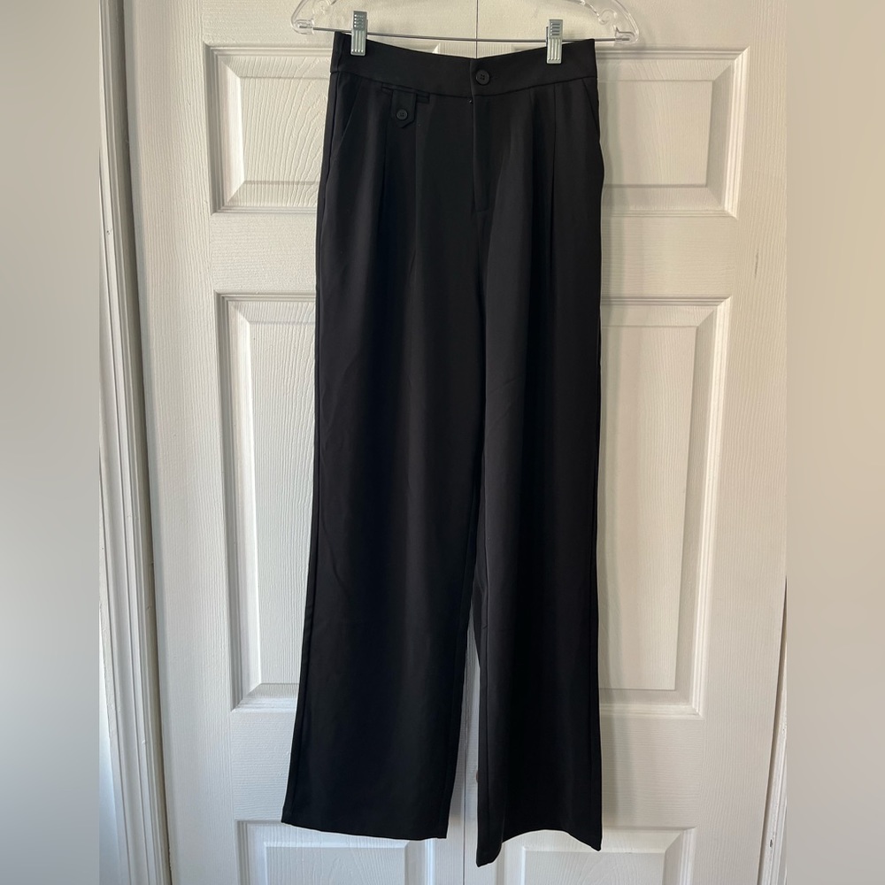 New with Tags: Black Relaxed Trouser